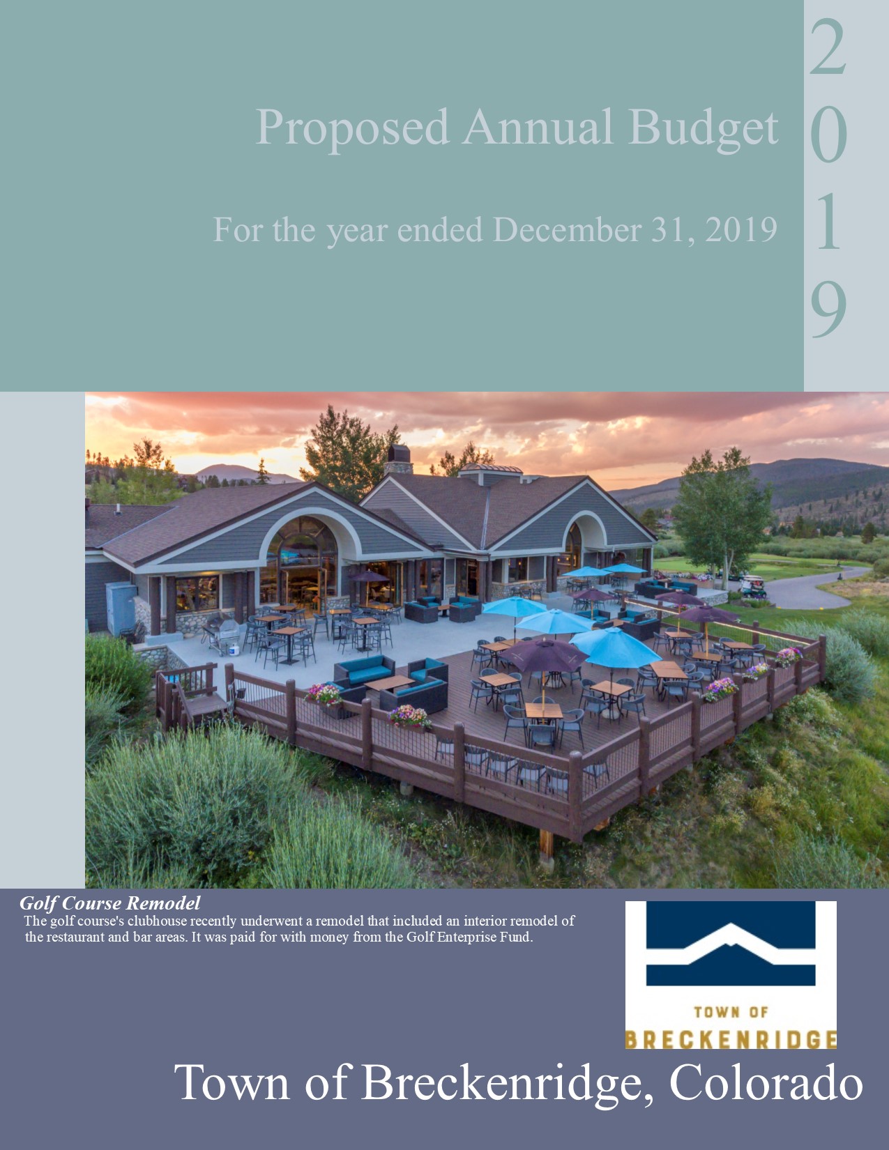 2019 Budget Cover Image